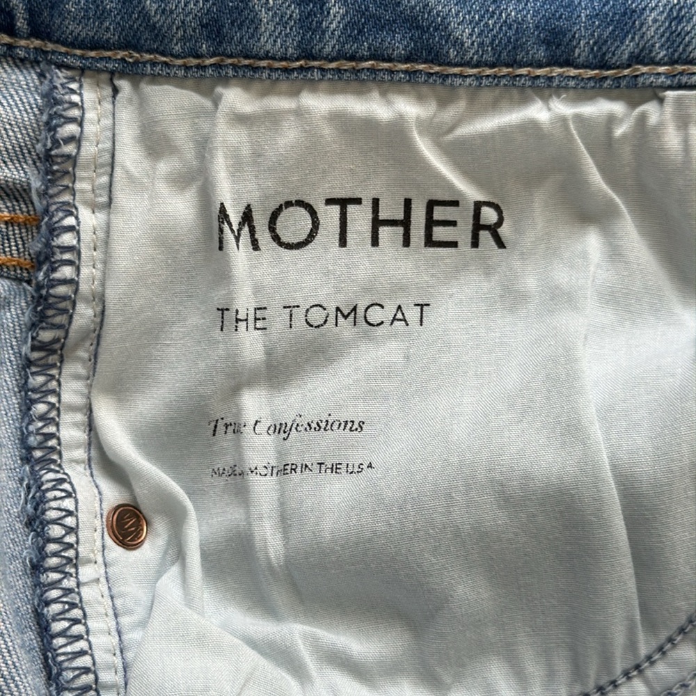 MOTHER "The Tomcat" Jean Shorts Size 26 - Picture 8 of 16